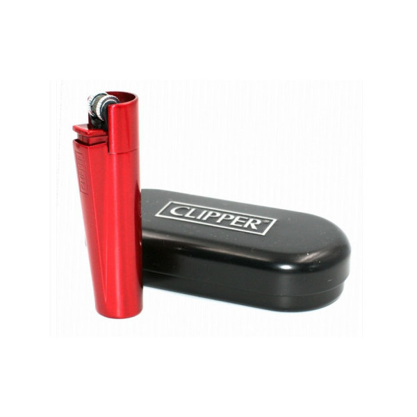 Zapalniczka Clipper Metal Red Devil - Czerwona