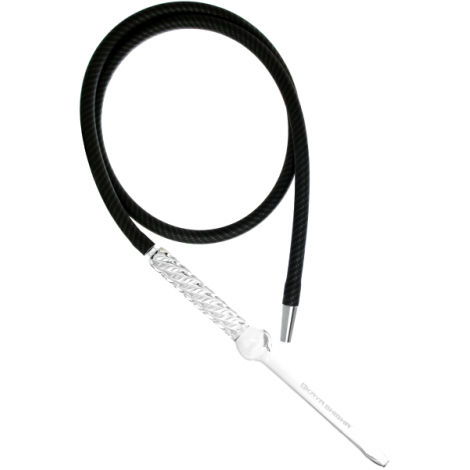 Wąż do Shishy + Ustnik - KAYA Carbon Arctic 150cm