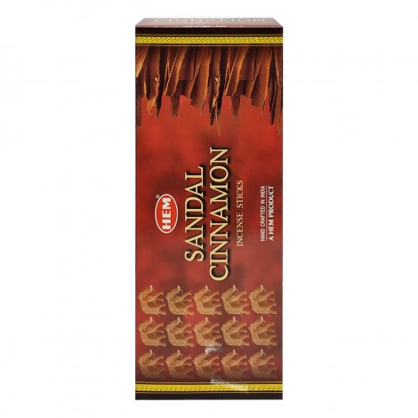 Kadzidełka HEM 8szt. - Sandał & Cynamon