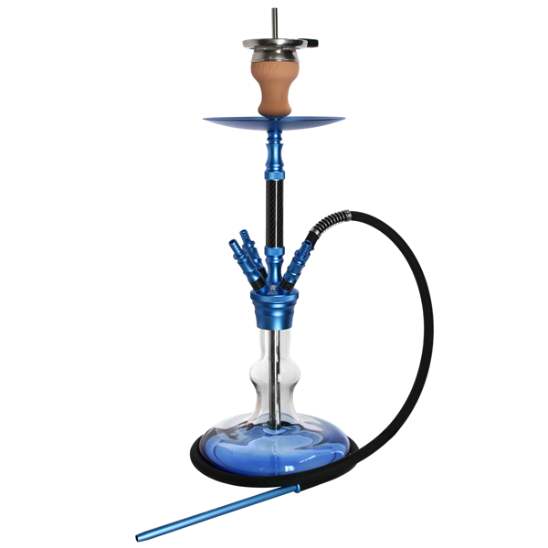KAYA SHISHA ELOX - Carbonia Blue 63cm