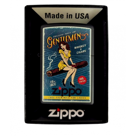 Zapalniczka ZIPPO - Cigar Girl Design