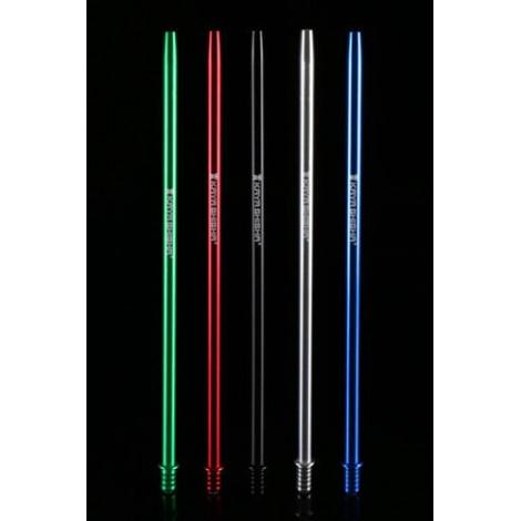 Ustnik do Shishy KAYA - AluSlim M Czarny 27cm