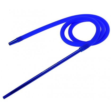 Wąż do Shishy Silikonowy + Ustnik - Blue