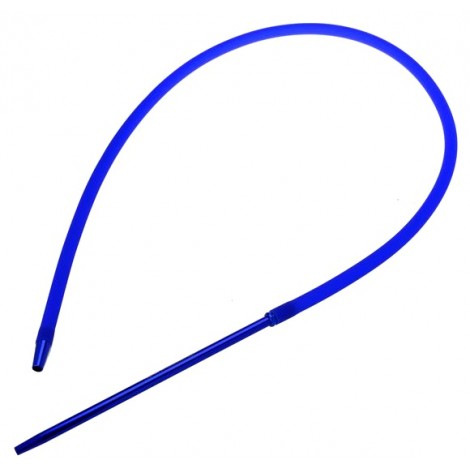 Wąż do Shishy Silikonowy + Ustnik - Blue