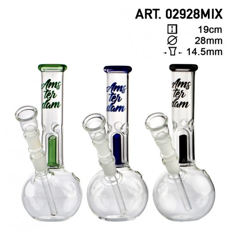 Małe Bongo z Filtracją Amsterdam - 19cm (02928MIX)