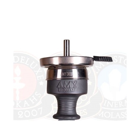 AMY Shisha - SS05 Feather Steel Black 87cm