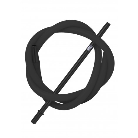 Wąż do Shishy Silikonowy + Ustnik Shizu Czarny