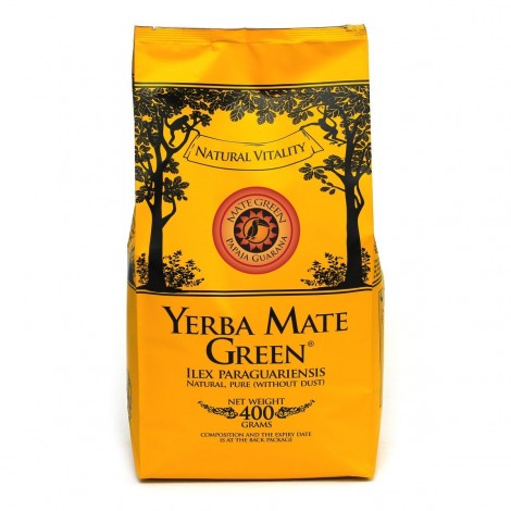 Yerba Mate Green PAPAJA GUARANA - 400 g.