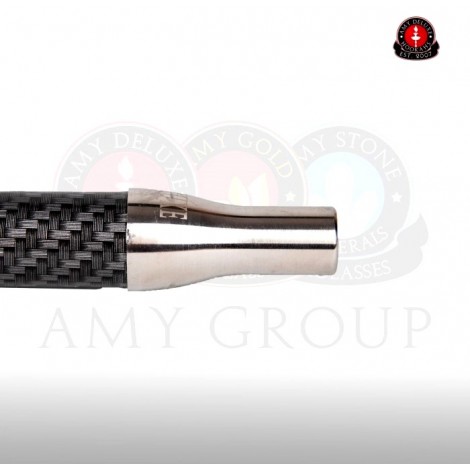 Elegancki Wąż do Shishy AMY + Ustnik Srebrny