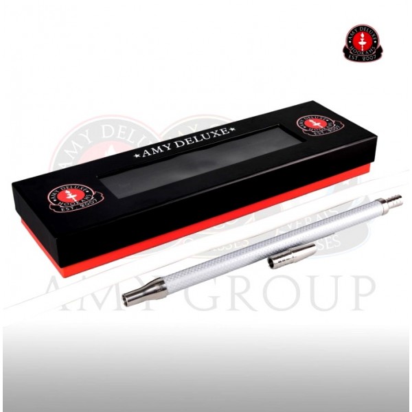 Elegancki Wąż do Shishy AMY + Ustnik Srebrny