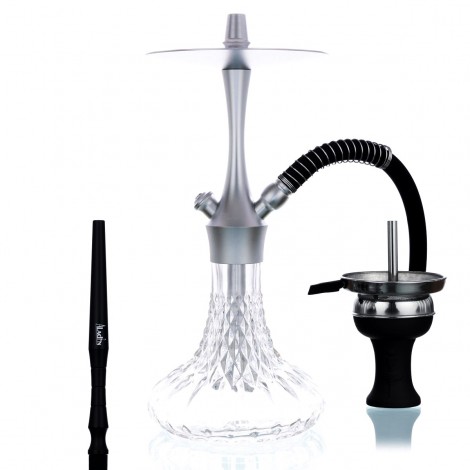 Shisha Aladin ALUX 380 - Silver 44cm