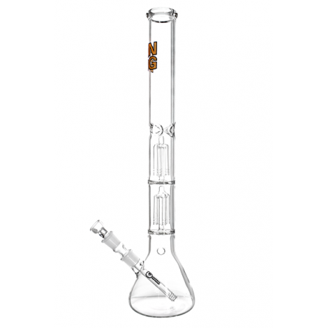 Bongo HEISENBERG z Dyfuzorem - GOLD Double Perc 60cm (42659)