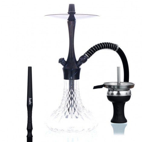 Shisha Aladin ALUX 380 - Marmor Black 44cm