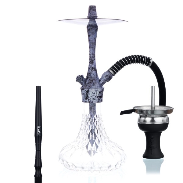 Shisha Aladin ALUX 380 - Marmor White 44cm