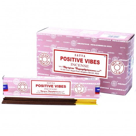 Kadzidełka SATYA - Positive Vibes 15g