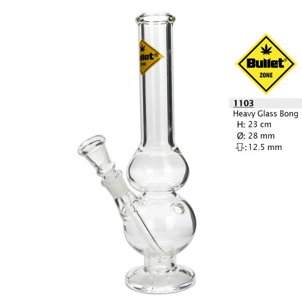 Bongo Szklane Bullet Zone - 23cm (1103)