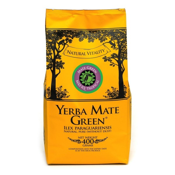 Yerba Mate Green Mas IQ Tropical - 400 g.