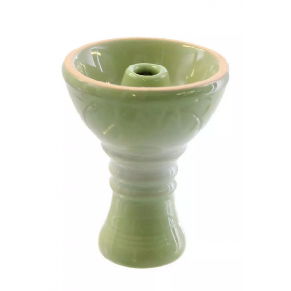 Cybuch do Shishy Gliniany Kaya Funnel small - Zielony