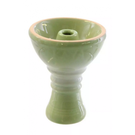 Cybuch do Shishy Gliniany Kaya Funnel small - Zielony
