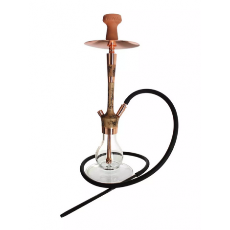 SHISHA KAYA MADERA  X² ROSE GOLD - Beech Flash 61cm
