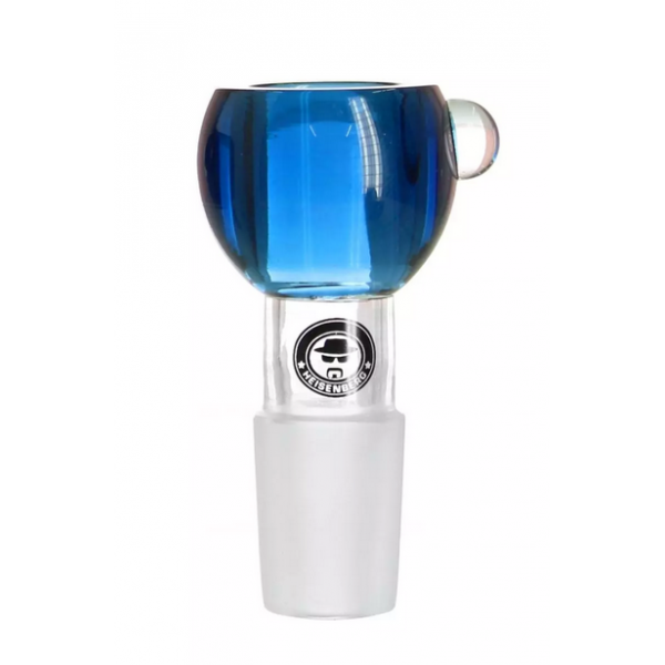 Cybuch do Bonga HEISENBERG - Niebieski 18,8mm z uchwytem