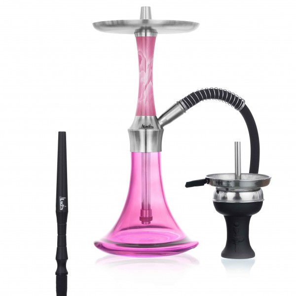 Shisha Aladin EPOX 360 - Pink Body Flat 36 cm