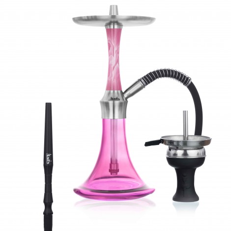 Shisha Aladin EPOX 360 - Pink Body Flat 36 cm