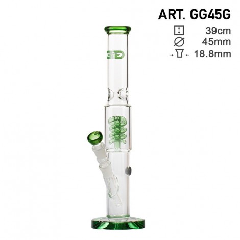 Bongo Grace Glass z Dyfuzorem - OG Green 39cm (GG46G)