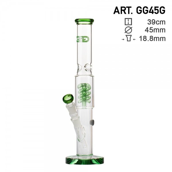 Bongo Grace Glass z Dyfuzorem - OG Green 39cm (GG46G)