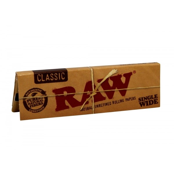 Bibułki RAW Krótkie - Single Wide Classic