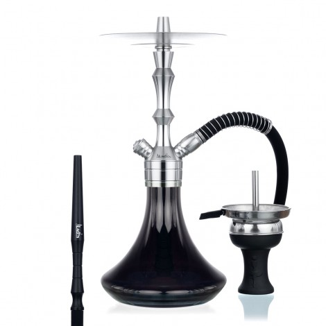 Shisha Aladin MVP 360 - Silver/Black 44cm