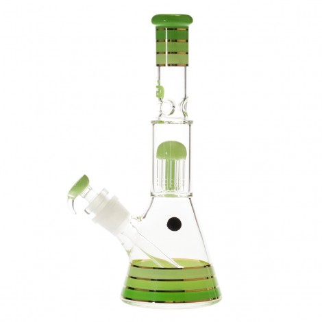 Bongo Grace Glass - Golden Line Green -32cm (GG10015G)