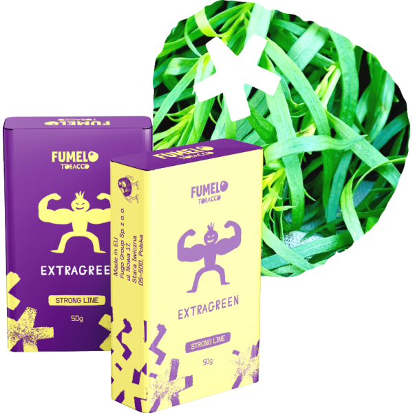 Tytoń do Shishy FUMELO STRONG 50g - Extragreen