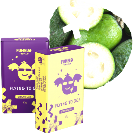 Tytoń do Shishy FUMELO STRONG 50g - Flying to Goa
