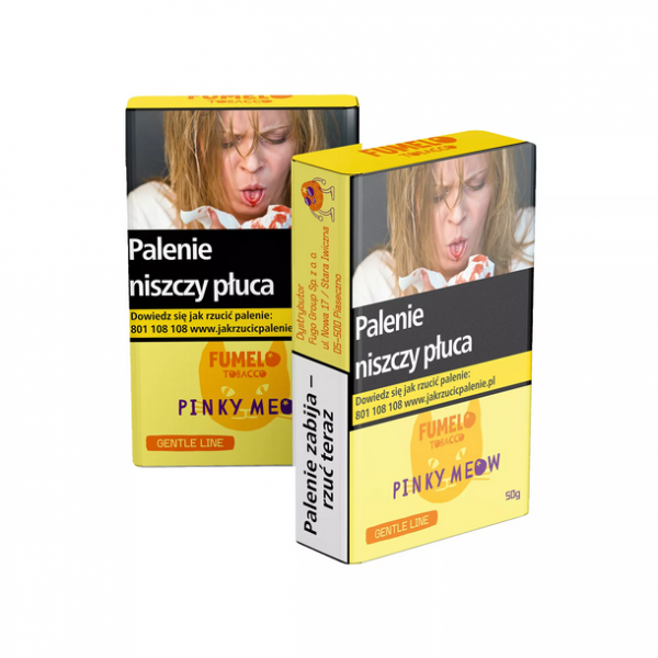 Tytoń do Shishy FUMELO GENTLE 50g - Pinky Meow