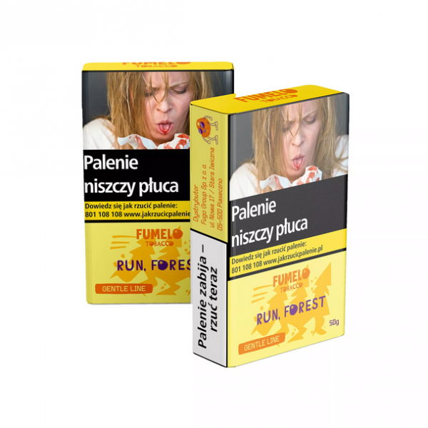 Tytoń do Shishy FUMELO GENTLE 50g - Run, Forest!