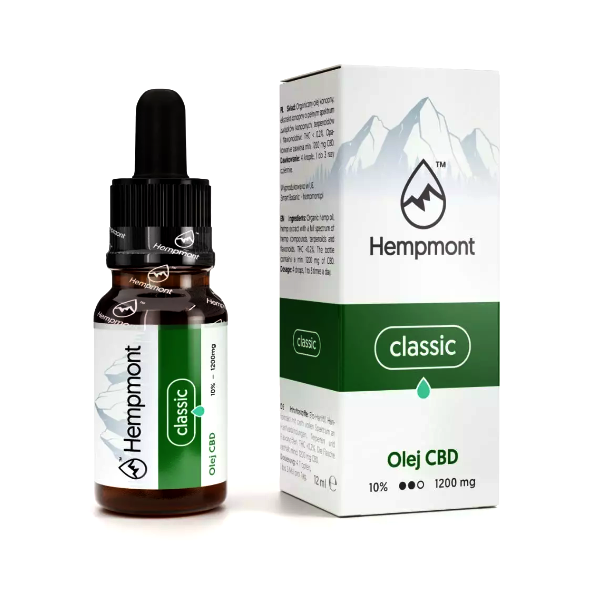 Olej CBD Hempmont Classic 10%