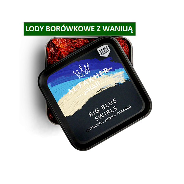 Tytoń do Shishy Al Fakher 200g - Big Blue Swirls