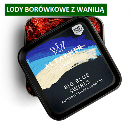 Tytoń do Shishy Al Fakher 200g - Big Blue Swirls