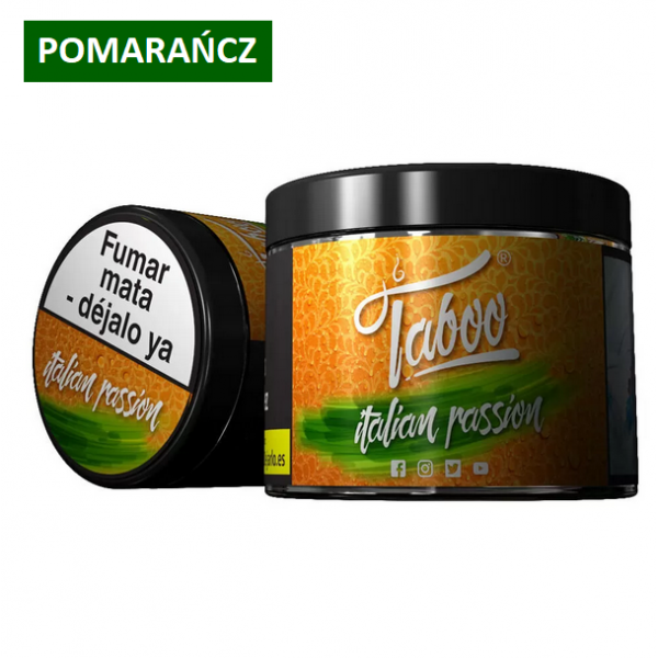 Tytoń do Shishy TABOO 200g - Italian Passion