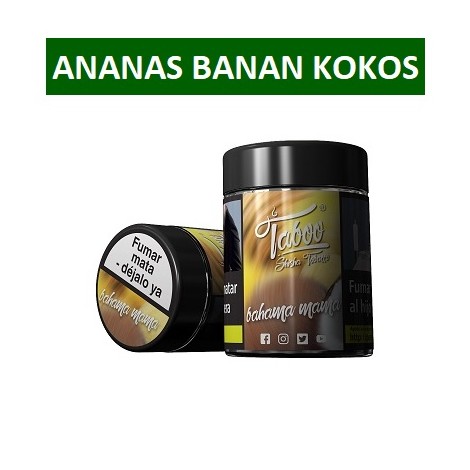 Tytoń do Shishy TABOO 50g - Bahama Mama