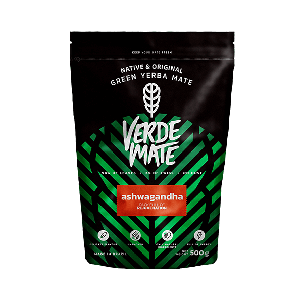 Yerba Mate - VERDE MATE Ashwagandha 0,5kg