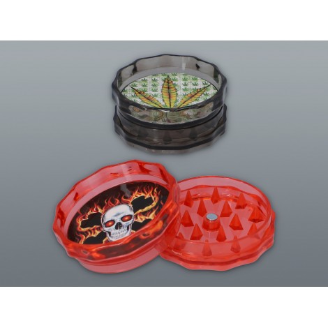 Młynek do Tytoniu Akrylowy - Mix Wzorów Mały Vol.2 (2010)