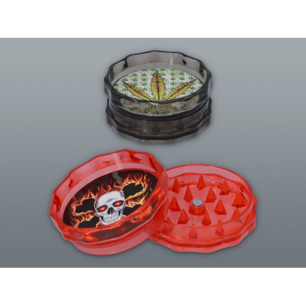 Młynek do Tytoniu Akrylowy - Mix Wzorów Mały Vol.2 (2010)