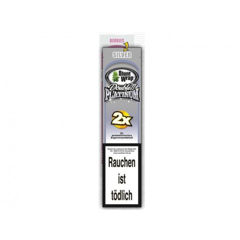 Blunt Wrap Platinum 2szt. - SILVER (Jagody)
