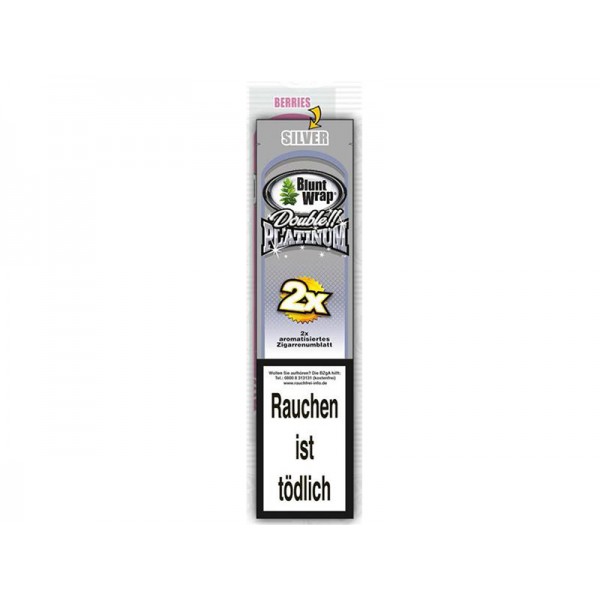 Blunt Wrap Platinum 2szt. - SILVER (Jagody)