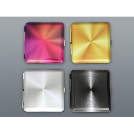 Papierośnica metalowa Spirala - Mix Kolorów