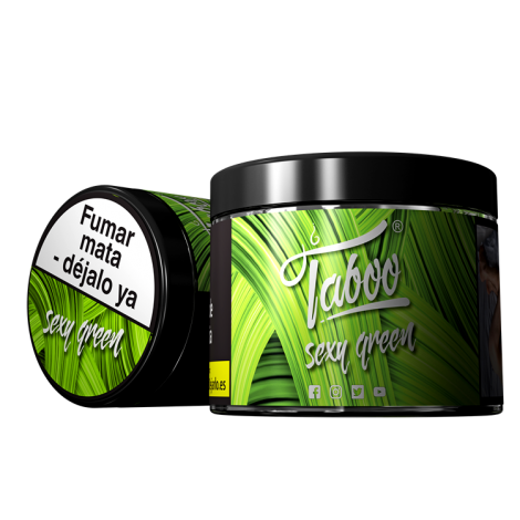 Tytoń do Shishy TABOO 200g - Sexy Green