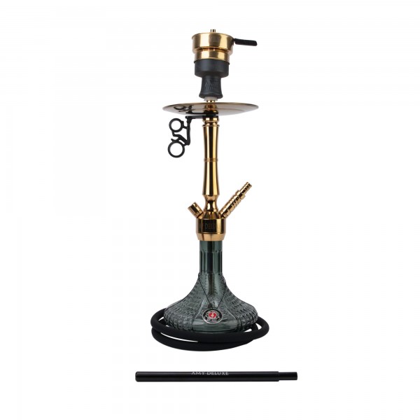 AMY Shisha 068.02 - Alu Luna - Gold Black 60cm