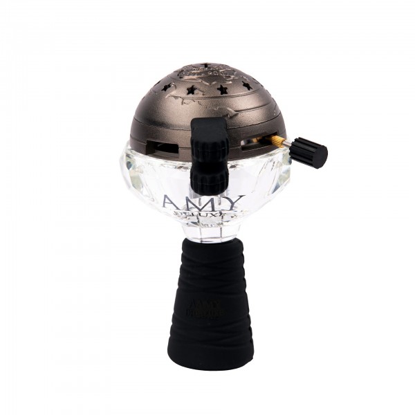 Cybuch do Shishy AMY + Komin - New Age Globe Set Cristal Black